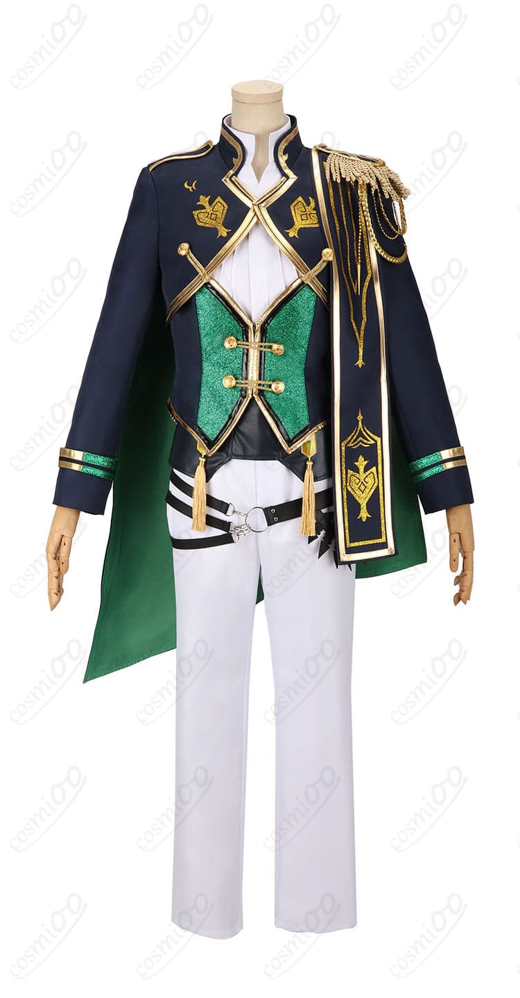 Ren Zotto『OVERTURE』コスプレ衣装 正面全体図|コートやマントのディテール確認に最適