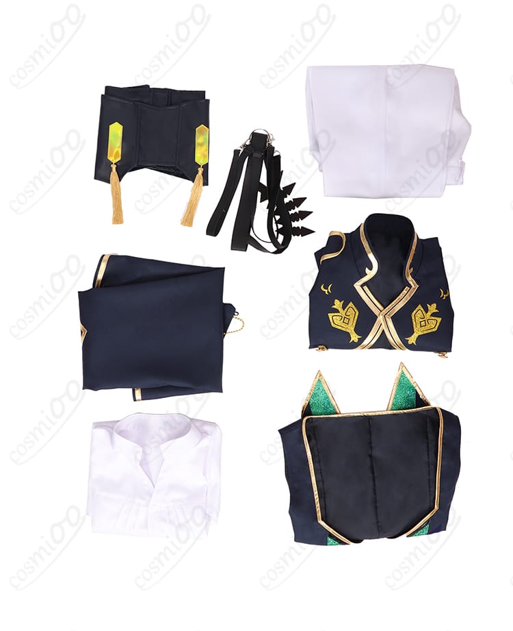 Ren Zotto『OVERTURE』コスプレ衣装 フルセット内容展示|コート・ベスト・パンツ・アクセサリー付き