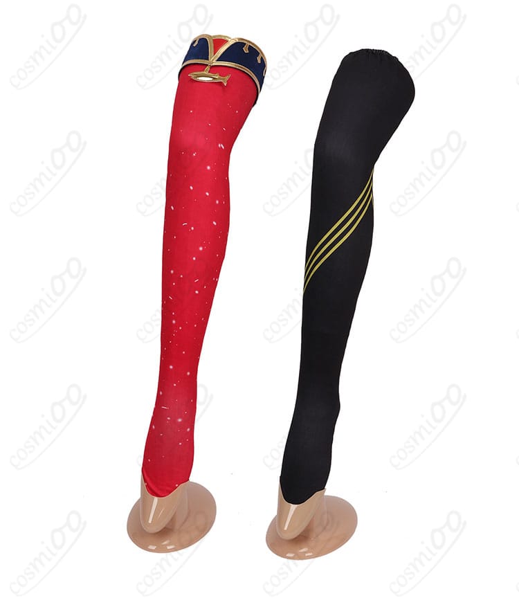レイン・パターソン コスプレ衣装 脚部・ソックス装飾ディテール|細部まで丁寧な縫製・上質素材使用