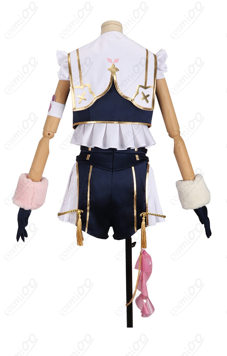 笹木咲 FANTASIA コスプレ衣装 背面全体図|パンツスタイル仕様・丁寧な縫製