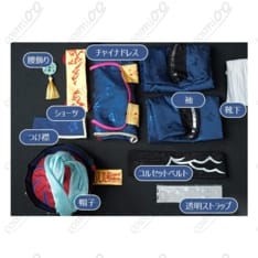 アズールレーン 華甲『霊幻艦船新春夜』コスプレ衣装 高品質フルセット - 7枚目の画像（サムネイル）