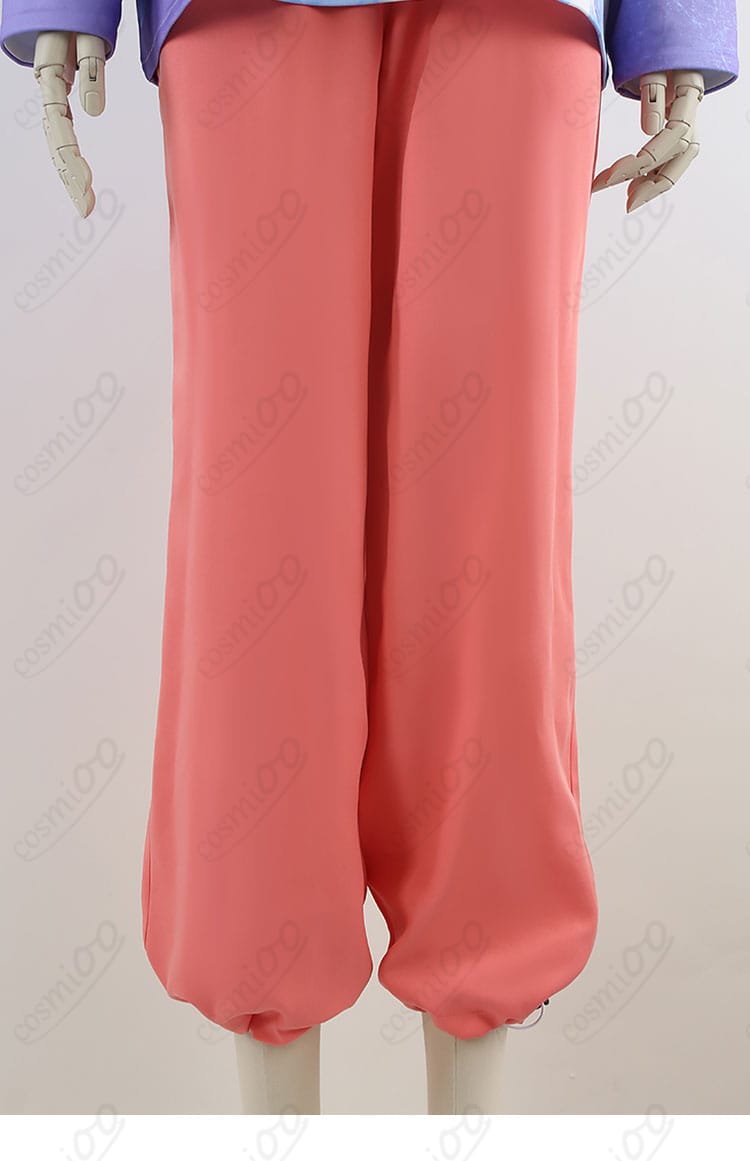 湊大瀬 コスプレ衣装 パンツ装飾細節|パンツ部分のライン・模様装飾を丁寧に仕上げたリアル再現版