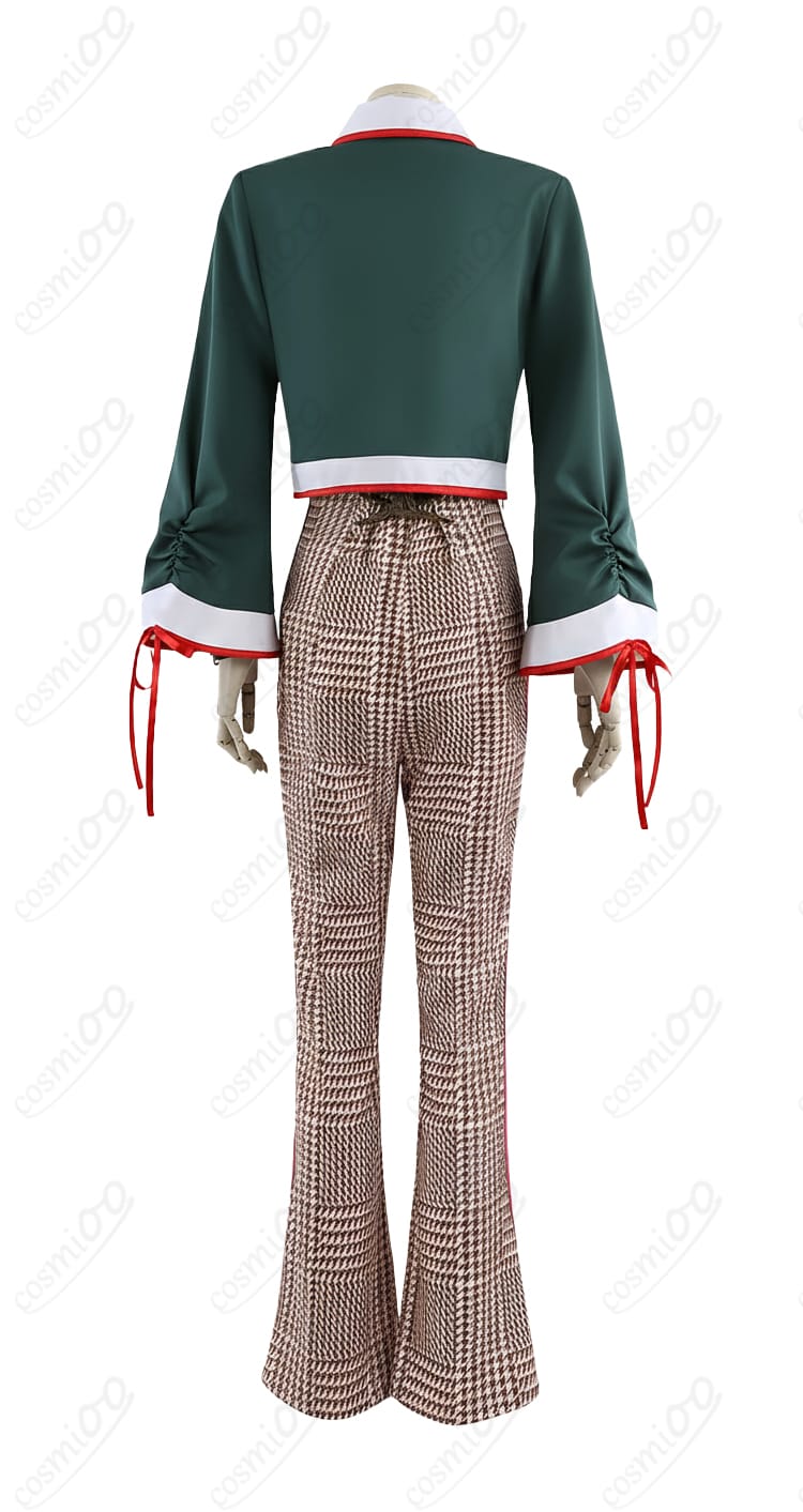 本橋依央利 コスプレ衣装 背面図|背中の装飾やラインを忠実に再現したデザイン