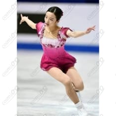 本田真凜 競技用スケートドレス風 コスプレ衣装｜オーダーメイド対応・高品質 - 1枚目の画像（サムネイル）