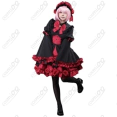 Re:ゼロ ラム ゴシックドレス コスプレ衣装｜高品質フルセット - 2枚目の画像（サムネイル）