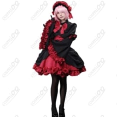 Re:ゼロ ラム ゴシックドレス コスプレ衣装｜高品質フルセット - 1枚目の画像（サムネイル）