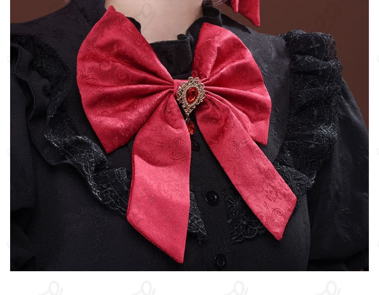 ラム コスプレ衣装 蝶ネクタイ装飾|可憐でクラシカルなリボンデザインが魅力