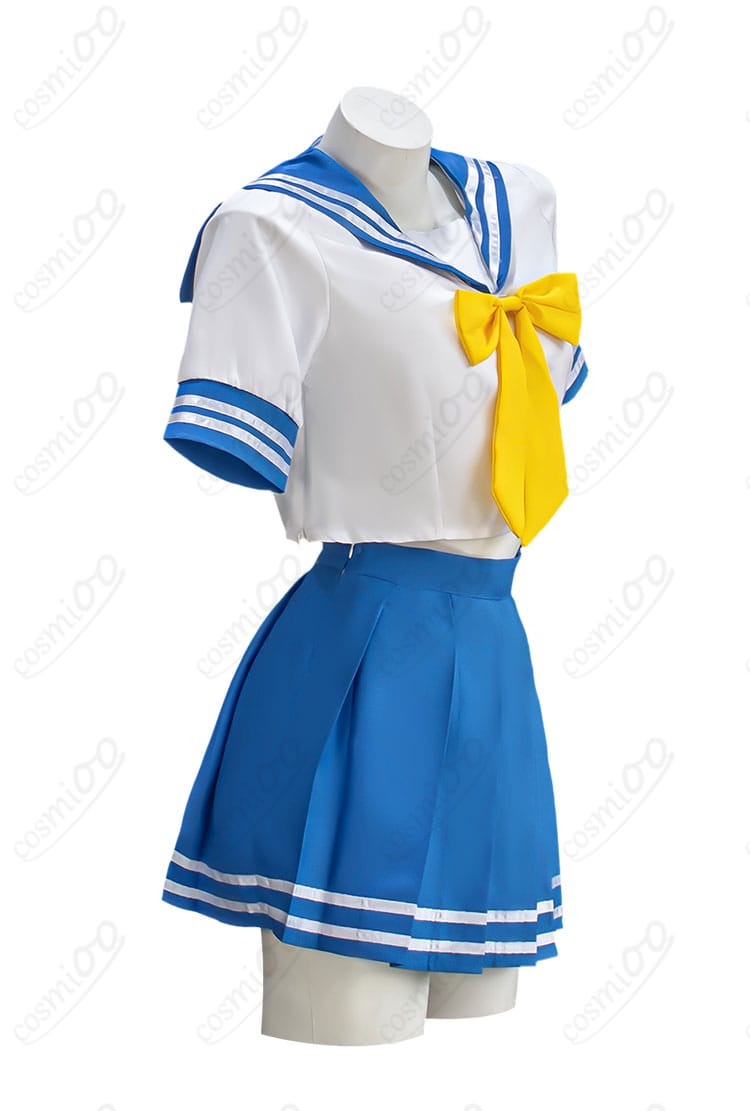 らき☆すた 泉こなた 夏服 コスプレ衣装 側面図|動きやすく自然なシルエットが魅力