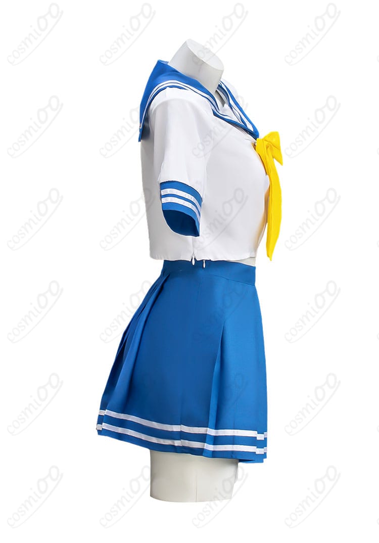 らき☆すた 泉こなた 夏服 コスプレ衣装 右袖装飾ディテール|丁寧な縫製で仕上げた高再現仕様