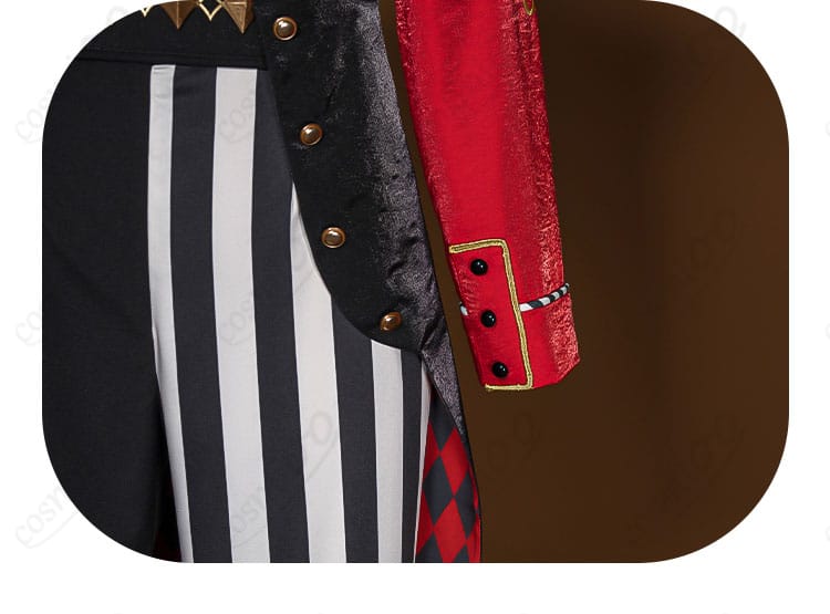 ツイステ ケイト・ダイヤモンド コスプレ衣装 袖口ディテール|上品な仕立てと快適な着用感。