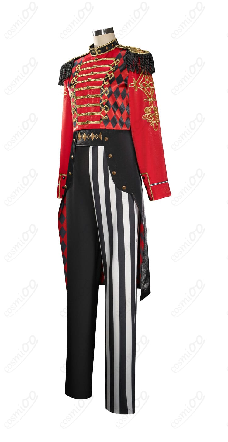 ツイステ ケイト・ダイヤモンド「プレイフル・ドレス」コスプレ衣装 側面図|立体的なシルエットと美しいラインを再現。