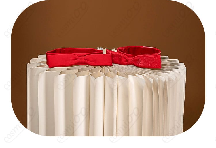 ツイステ ケイト・ダイヤモンド コスプレ衣装 蝶ネクタイ装飾ディテール|華やかでフォーマルな印象に。