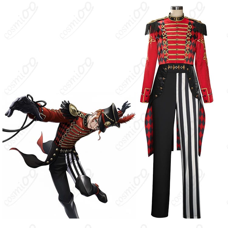 ツイステ ケイト・ダイヤモンド「プレイフル・ドレス」コスプレ衣装 着用イメージ|華やかな遊園地モチーフのデザインが魅力的。