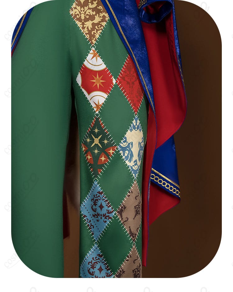 ズボン裾模様ディテール画像 細部までこだわった柄の再現性が高い