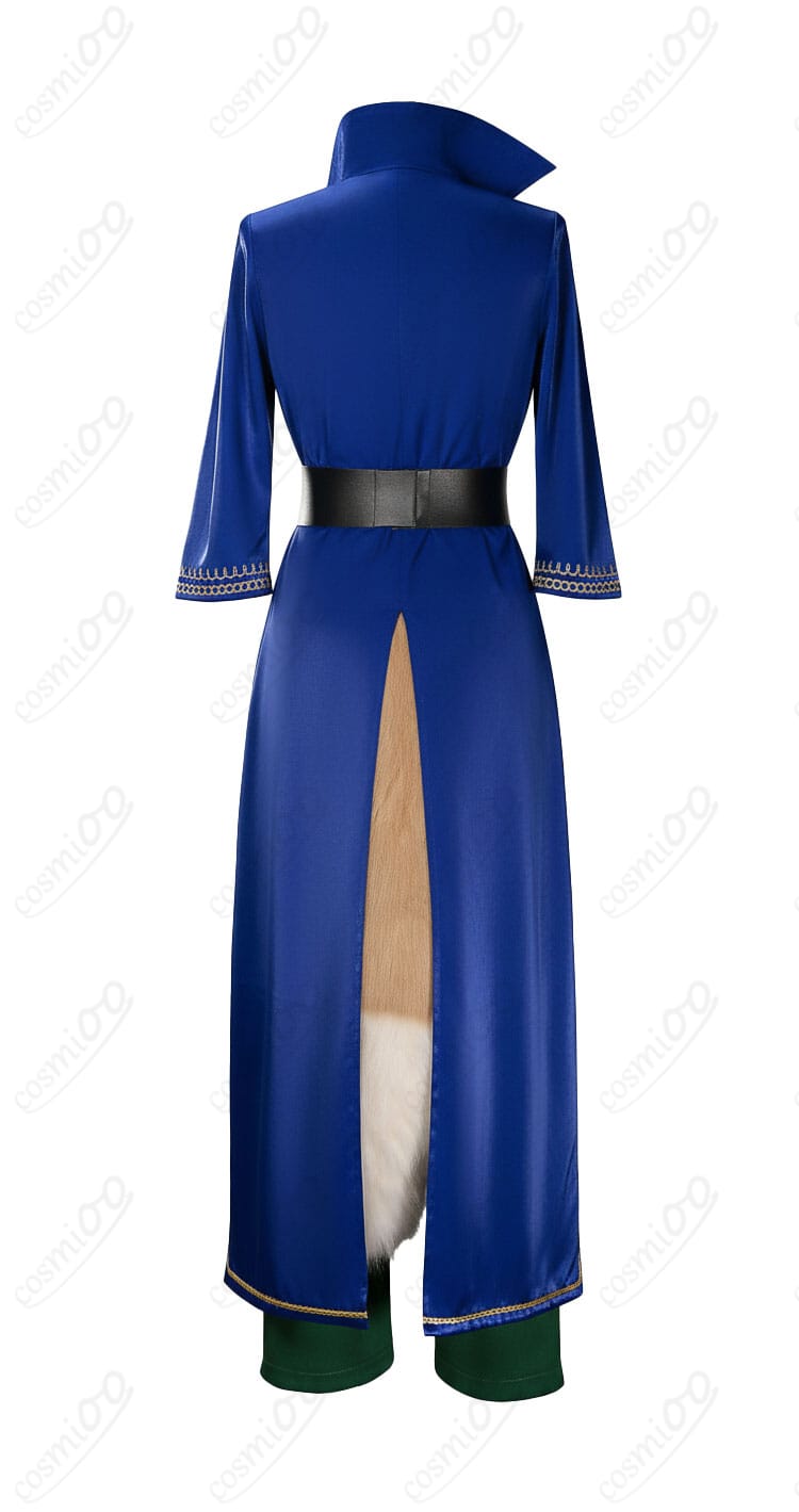 フェロー・オネスト「プレイフル・ドレス」コスプレ衣装 背面図 細部まで丁寧な仕立てのデザイン