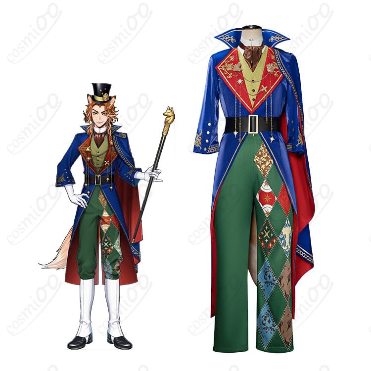 フェロー・オネスト「プレイフル・ドレス」コスプレ衣装 キャラクター全身と衣装デザインの紹介画像