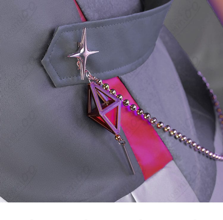 プロジェクトセカイ 神代類 衣装 腰部装飾ディテール|こだわりの装飾・立体的な仕上がり