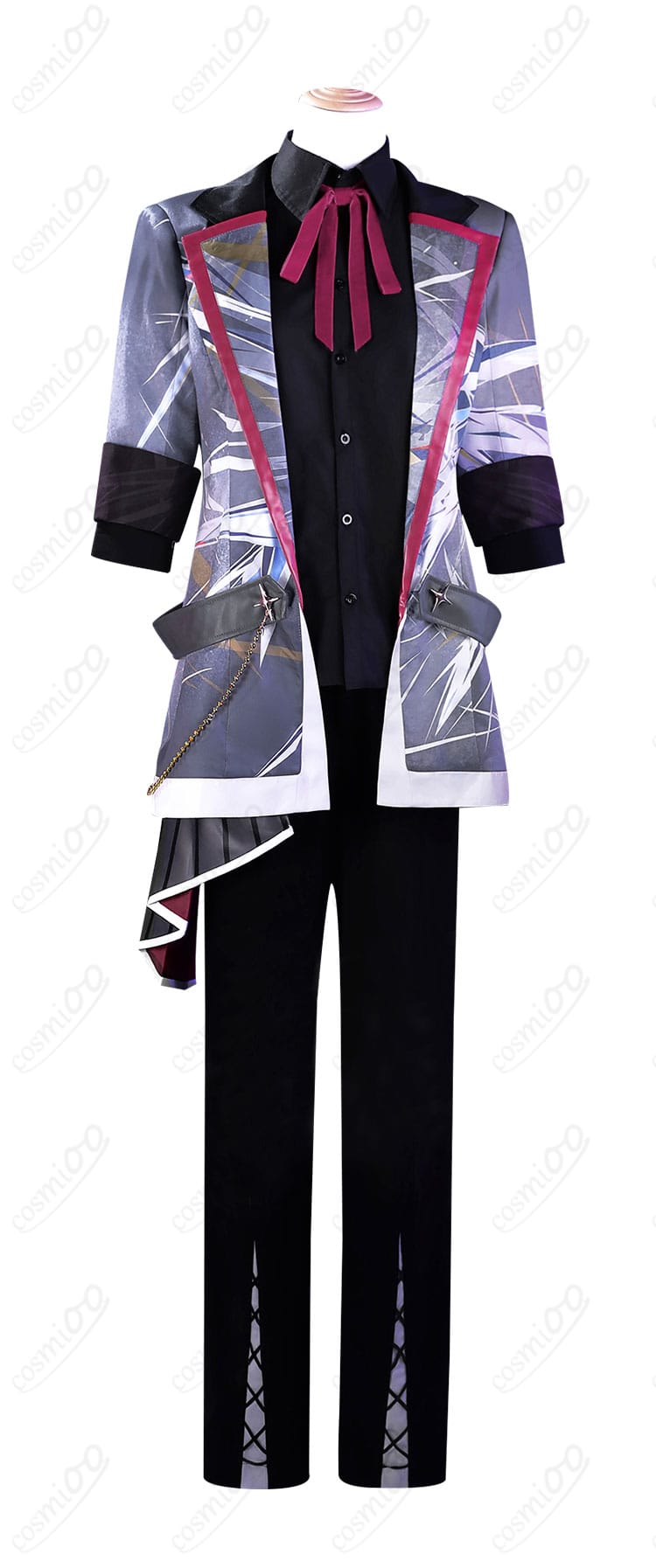 プロセカ 神代類「演出家のこだわり」コスプレ衣装 正面全体図|高再現デザイン・イベント撮影に最適