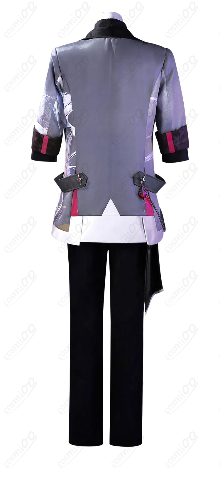 プロセカ 神代類 コスプレ衣装 背面全体図|演出家のこだわり 衣装ディテール確認用