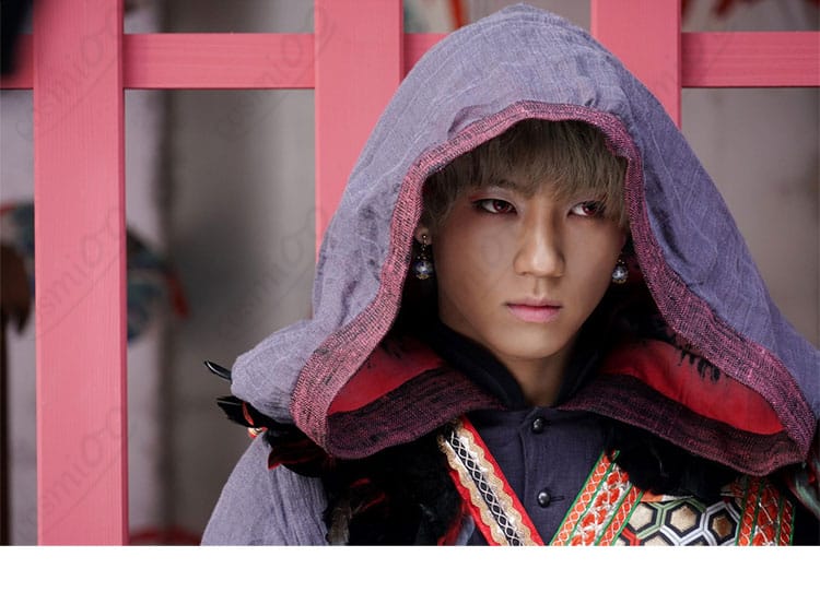 衣装の帽子・小物ディテール（和装コーデのアクセントパーツ）