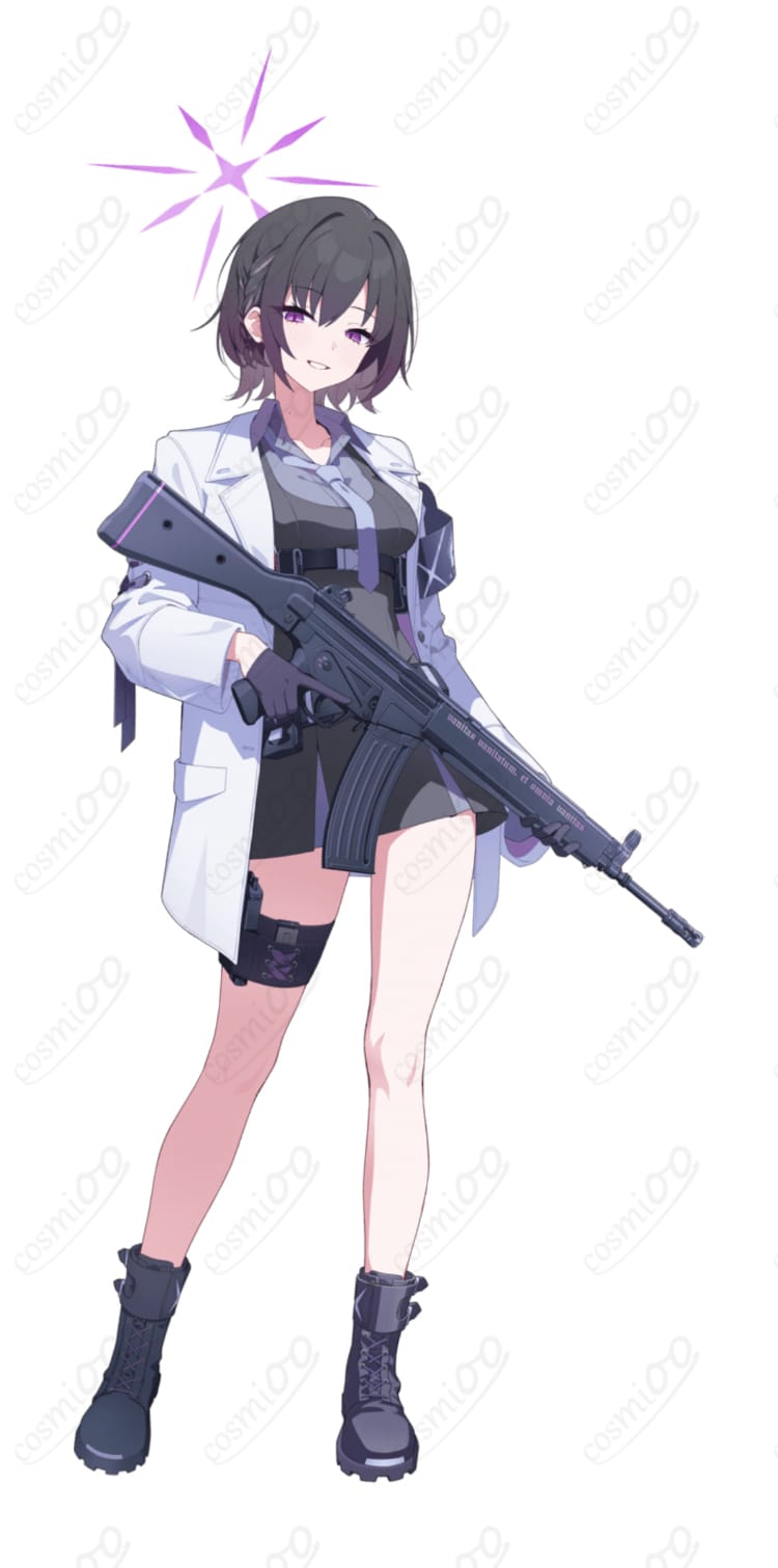 ブルーアーカイブ 梯スバル コスプレ衣装 キャラクターイメージ図|落ち着いた姉御肌の魅力を再現したデザイン、イベントや撮影におすすめ