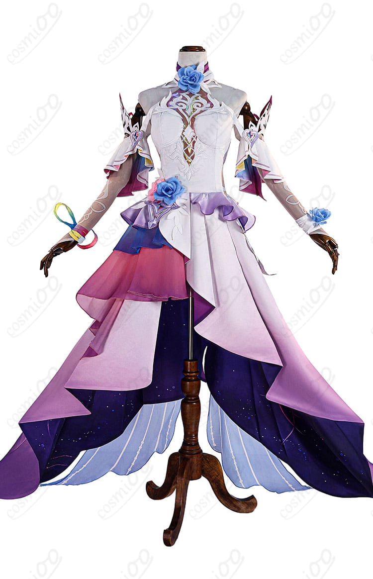 キュレネ コスプレ衣装 正面全体図|上品で凛としたデザインを忠実再現