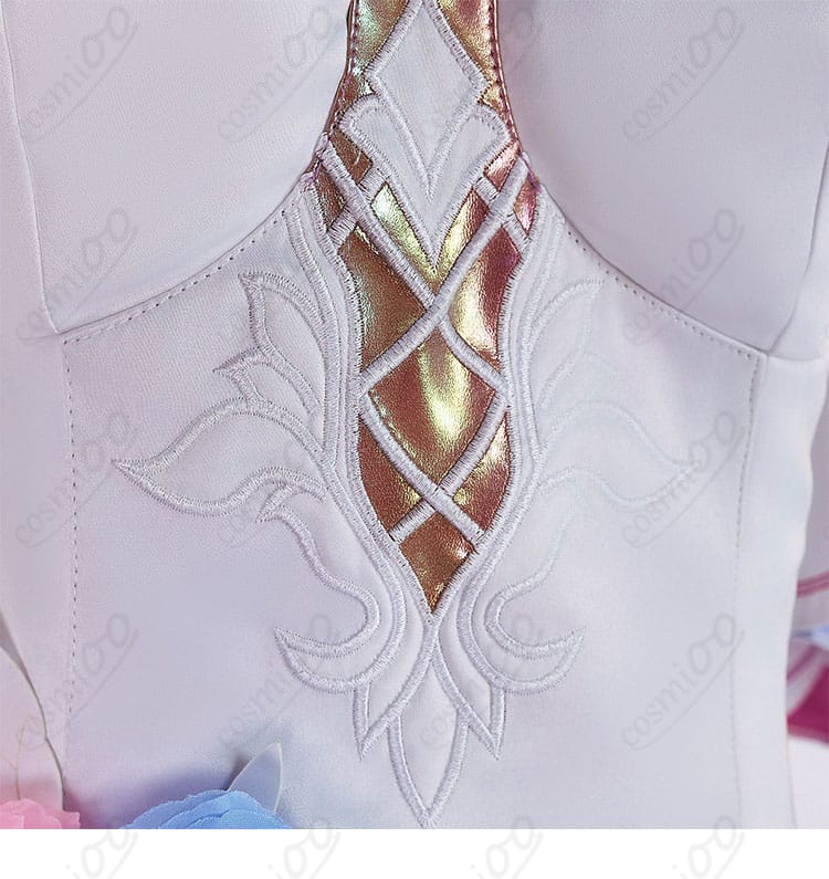 キュレネ コスプレ衣装 図案装飾ディテール|神秘的な模様を丁寧に再現した高品質仕上げ