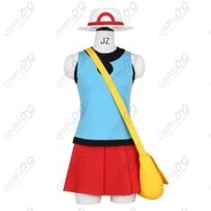 ポケットモンスター リーフ コスプレ衣装｜初期衣装・高再現フルセット - 1枚目の画像（サムネイル）