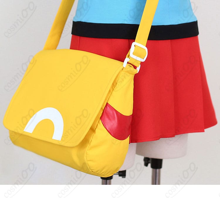 リーフ コスプレ 衣装 スカート&バッグ装飾細部|細かな装飾で再現度アップ