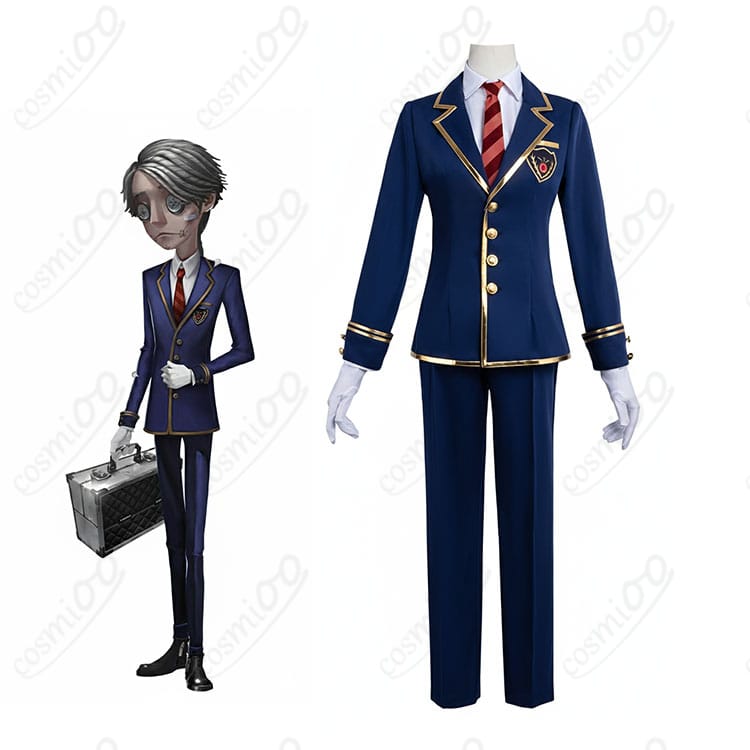 第五人格 納棺師 イソップ・カール 晩鐘 コスプレ衣装 角色ビジュアルと衣装全体図|象牙の塔シリーズ 高再現デザイン