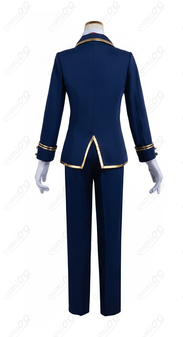 第五人格 納棺師 晩鐘 コスプレ衣装 背面全体図|象牙の塔シリーズ特有の端正な雰囲気を表現