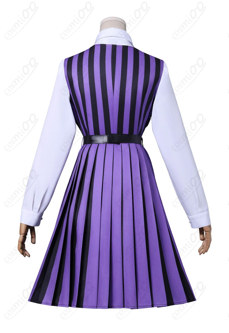 ネヴァーモア学園制服 コスプレ衣装 スカート背面装飾ディテール図|バックデザインの丁寧な仕上がりをチェック