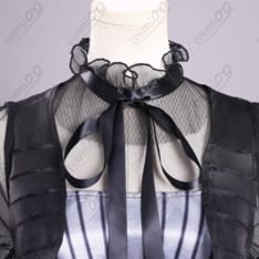 ウェンズデー・アダムス シーズン2ドレス コスプレ衣装 フルセット - 4枚目の画像（サムネイル）