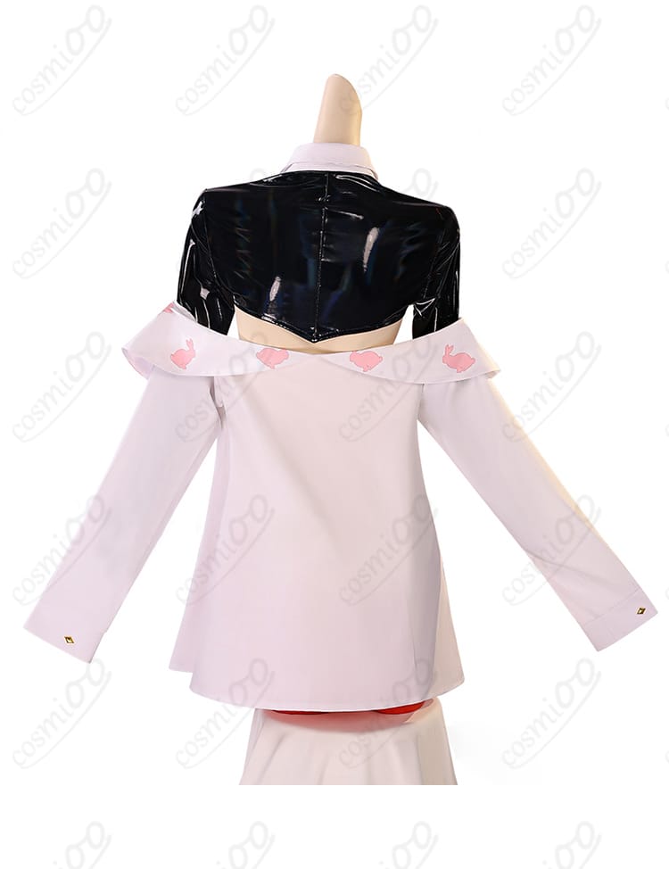 ルージュ コスプレ衣装 背面図|NIKKE Rouge アンラッキーラビット 背面デザイン詳細