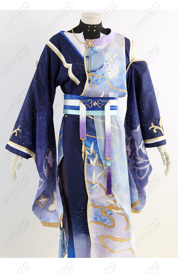 礼瀬マヨイ ナツコイ衣装 コスプレ 衣襟装飾ディテール|清涼感ある装飾が魅力的