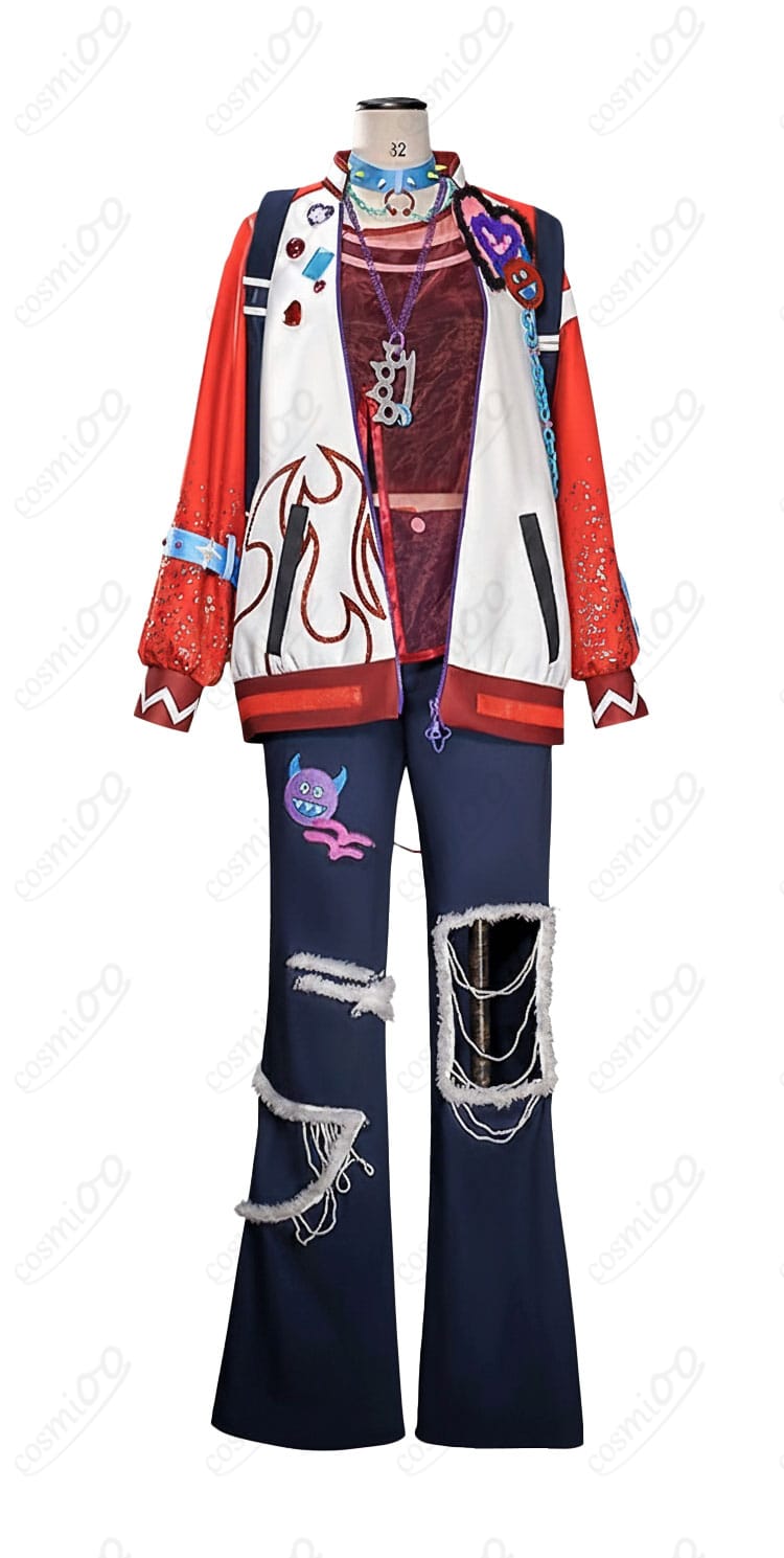 天城燐音 エゴイスト(SCR) コスプレ衣装 正面図|高再現デザイン