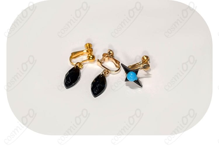 天城燐音 コスプレ衣装 イヤリングディテール|華やかさを引き立てるアクセサリー