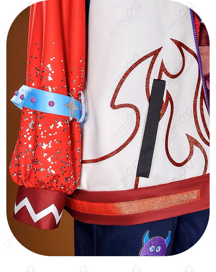 天城燐音 コスプレ衣装 袖口装飾ディテール|上品な仕上がりの袖デザイン