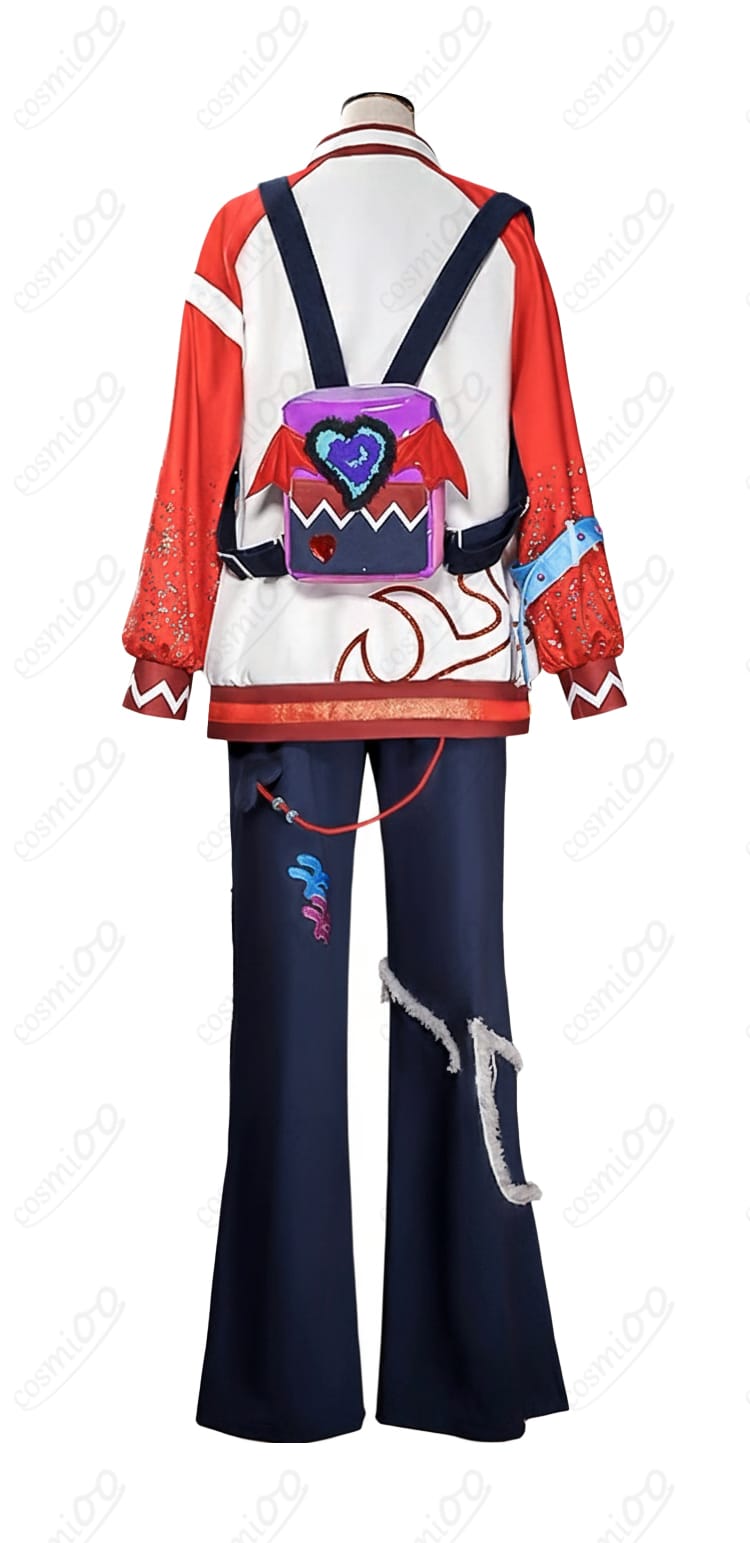 天城燐音 エゴイスト(SCR) コスプレ衣装 背面図|華やかな装飾とラインデザイン