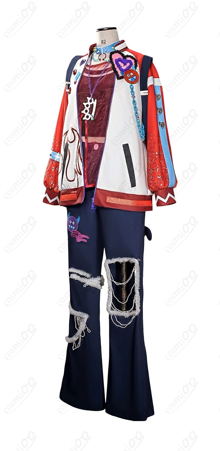 天城燐音 エゴイスト(SCR) コスプレ衣装 側面図|立体感のあるシルエット