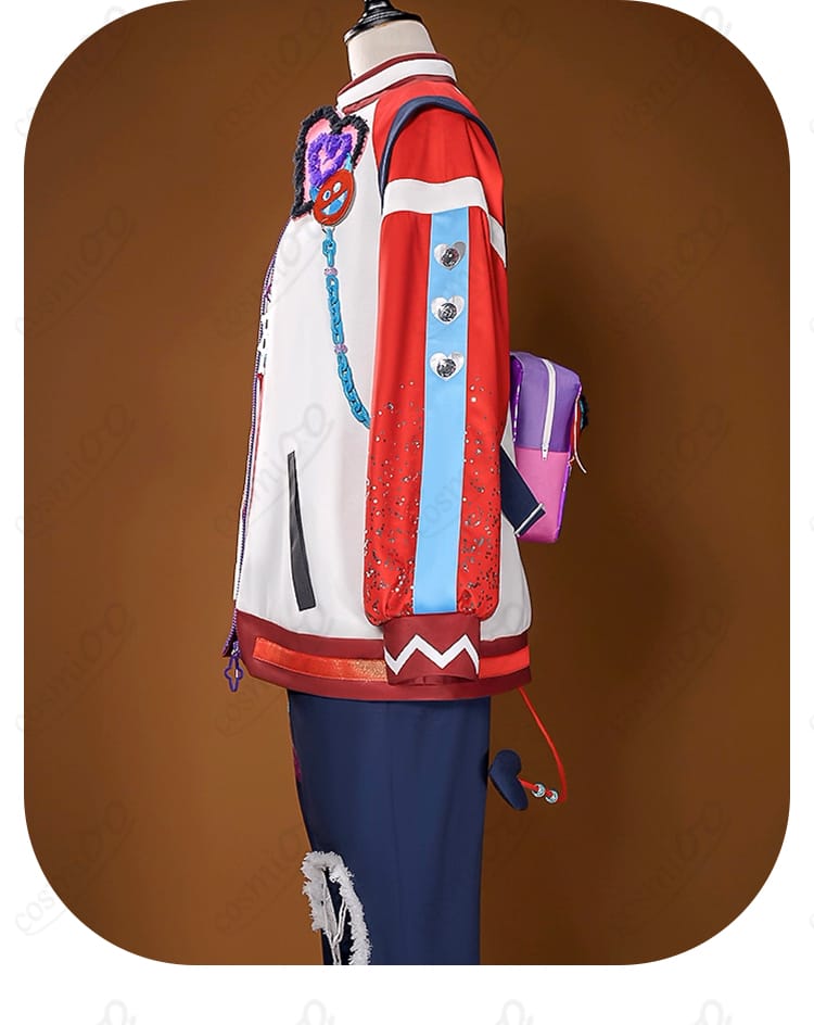 天城燐音 コスプレ衣装 左袖装飾アップ|細部にこだわった刺繍とパーツ