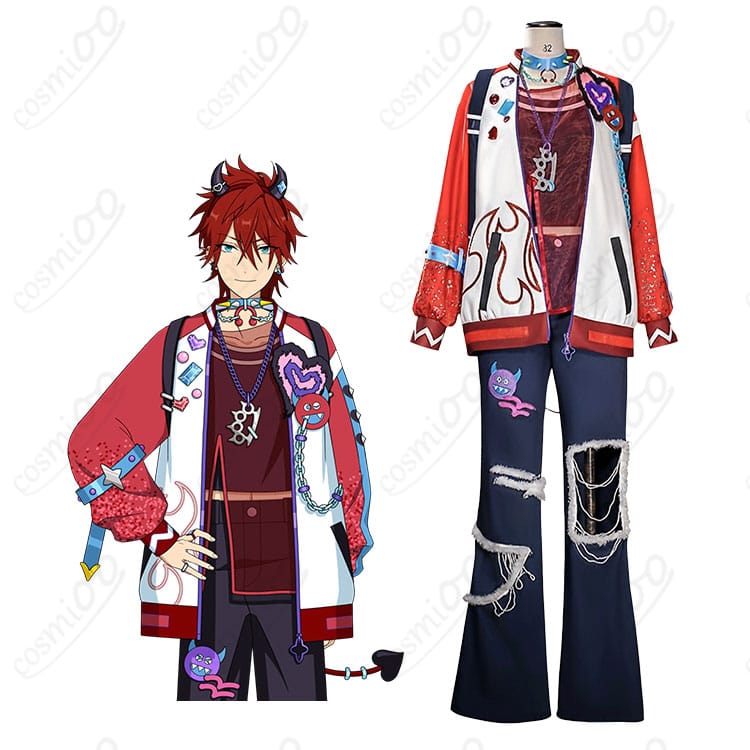 天城燐音 エゴイスト(SCR) コスプレ衣装 着用イメージと全体デザイン