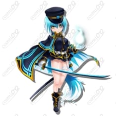 ボンバーガール アサギ コスプレ衣装｜忠義に厚い剣士風デザイン・高品質フルセット - 1枚目の画像（サムネイル）