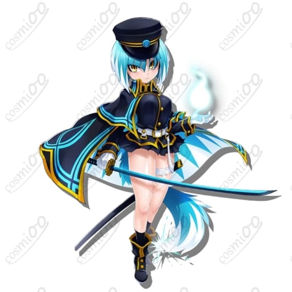 ボンバーガール アサギ コスプレ衣装｜忠義に厚い剣士風デザイン・高品質フルセット