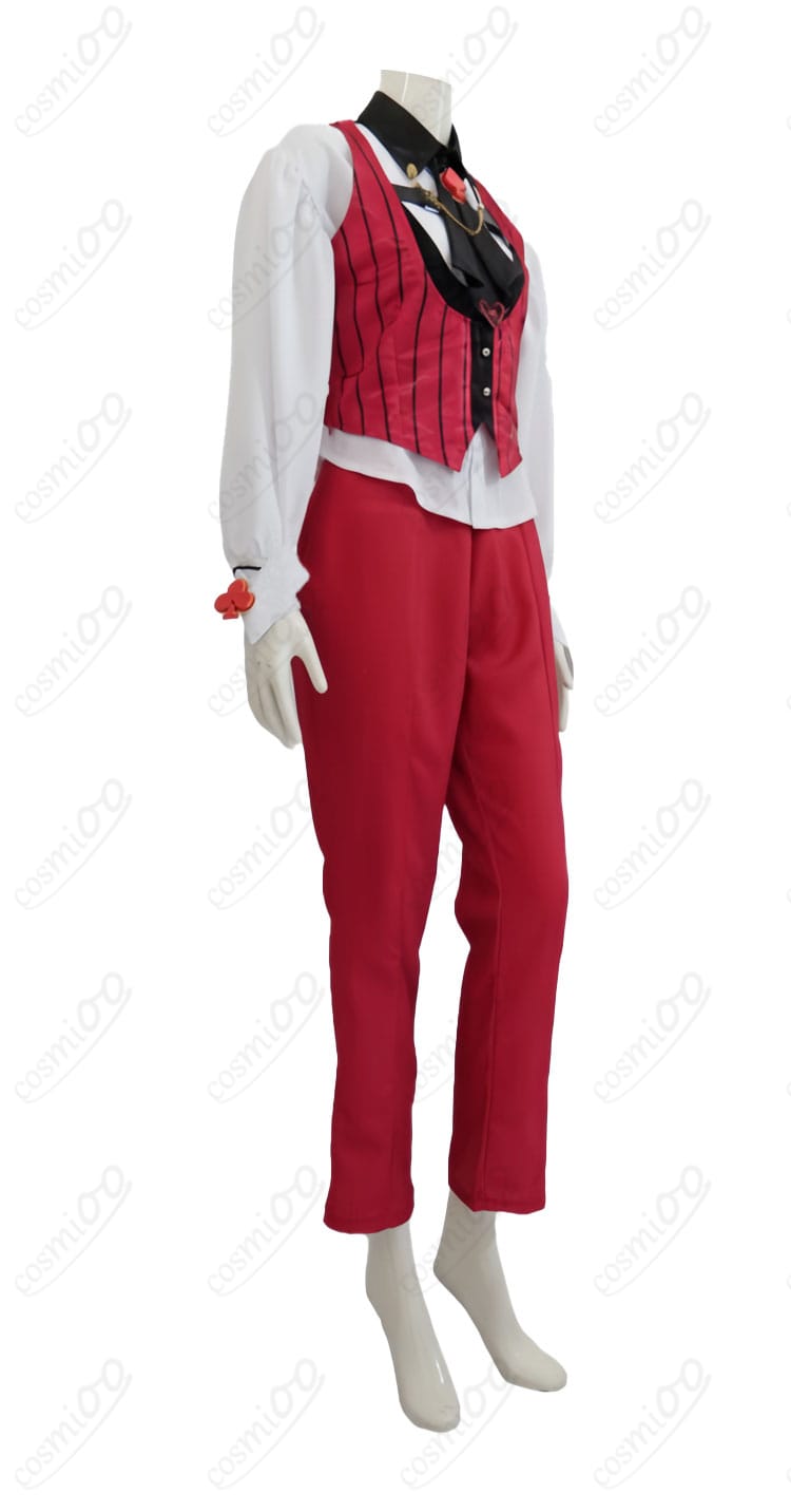 ルージュ「アンラッキー・ラビット」コスプレ衣装 右側面のデザイン詳細|イベント映えする美シルエット