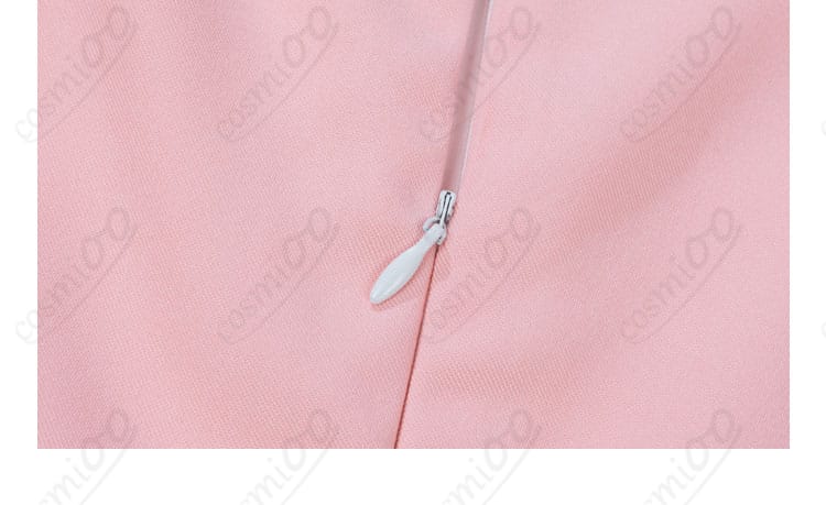 木之本桜 コスプレ衣装 ラッピング・ファスナー部分詳細|着脱しやすく、ディテールまで丁寧に設計