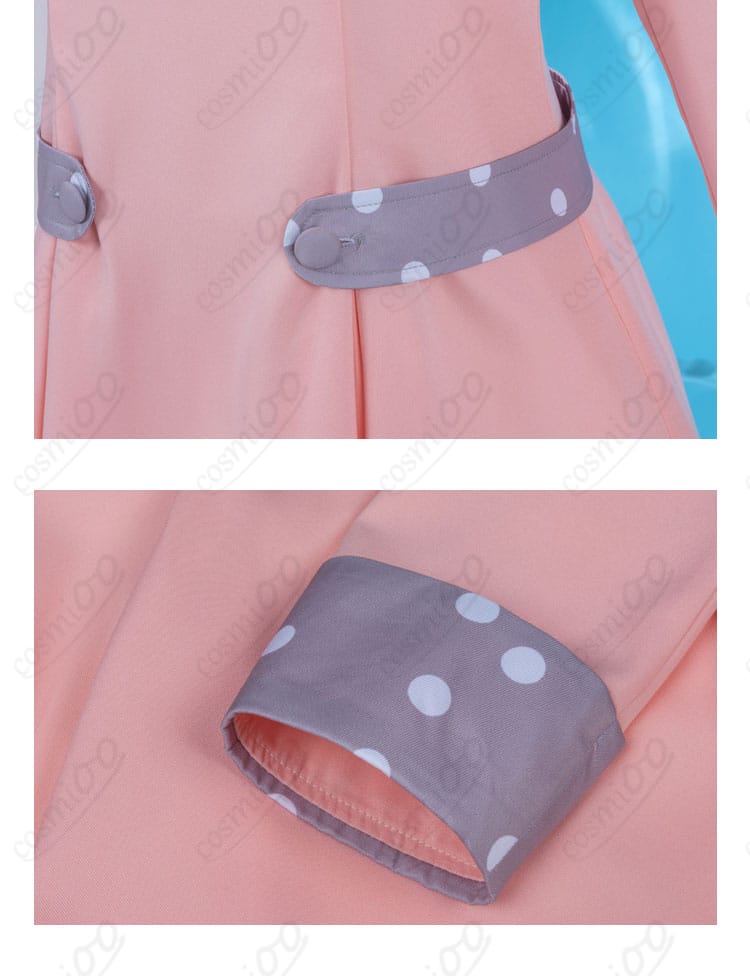 木之本桜 コスプレ衣装 腰リボンと袖口装飾細部|上品なデザインを忠実に再現、繊細な仕上がり