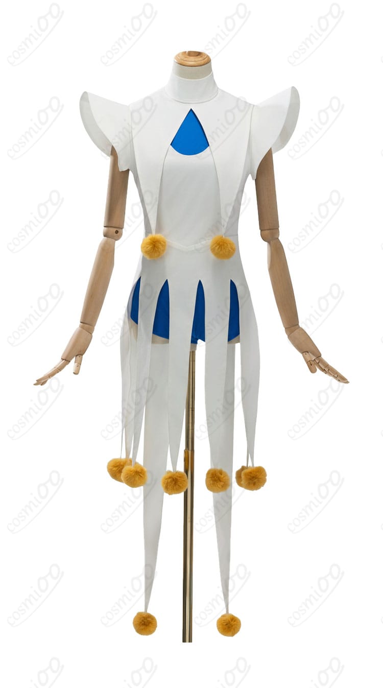 カードキャプターさくら 木之本桜 ピエロ風コスプレ衣装 正面全体図。可愛らしいデザインと高再現度をチェック。