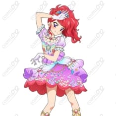 アイカツ！フォトonステージ！！紅林珠璃『情熱の赤いバラ』コスプレ衣装｜高再現フラメンコ風デザイン - 1枚目の画像（サムネイル）