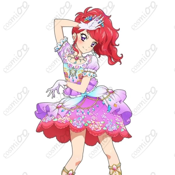 アイカツ！フォトonステージ！！紅林珠璃『情熱の赤いバラ』コスプレ衣装｜高再現フラメンコ風デザイン